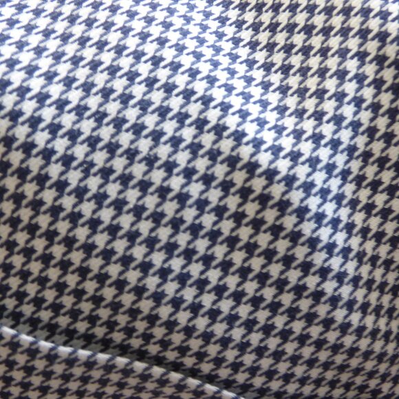 Houndstooth Black & White Shirt/Hart Schaffner Marx, size M - Picture 2 of 11